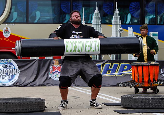 Международное соревнования Strongman 2013