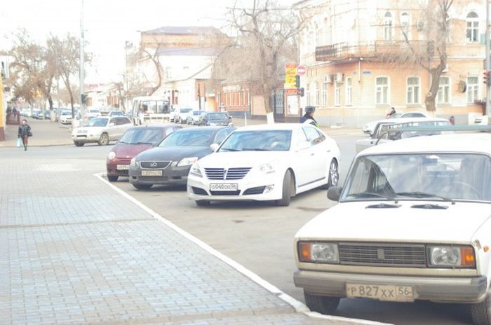 Место для парковки автобуса