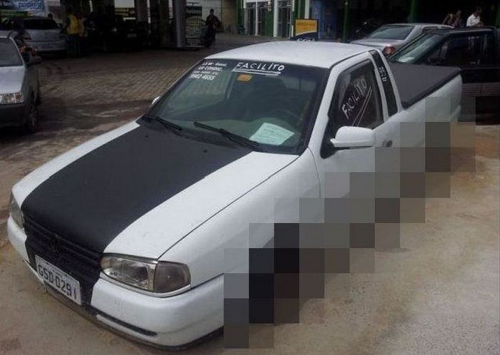 Авто-месть за парковку