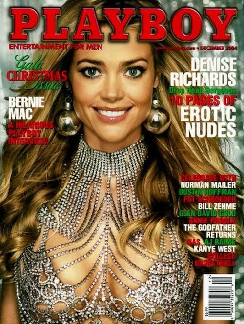 Рождественские обложки мужского журнала Playboy