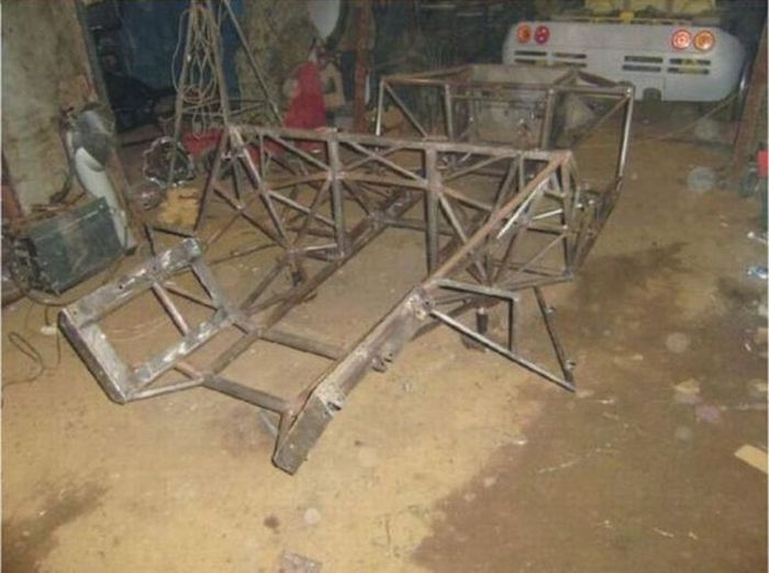 Суперкар McLaren F1 своими руками