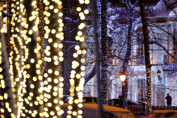Москва нарядная, Новый год