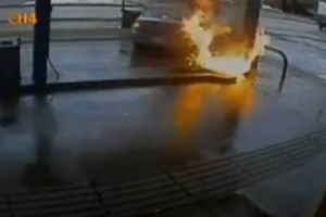Несчастный случай на заправке
