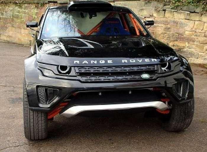 Раллийная версия Range Rover Evoque