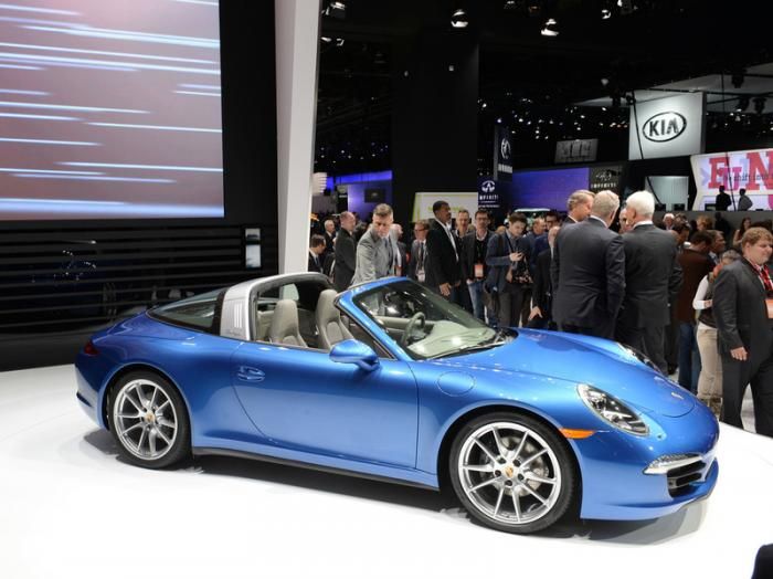 Porsche 911 Targa был показан в Детройте