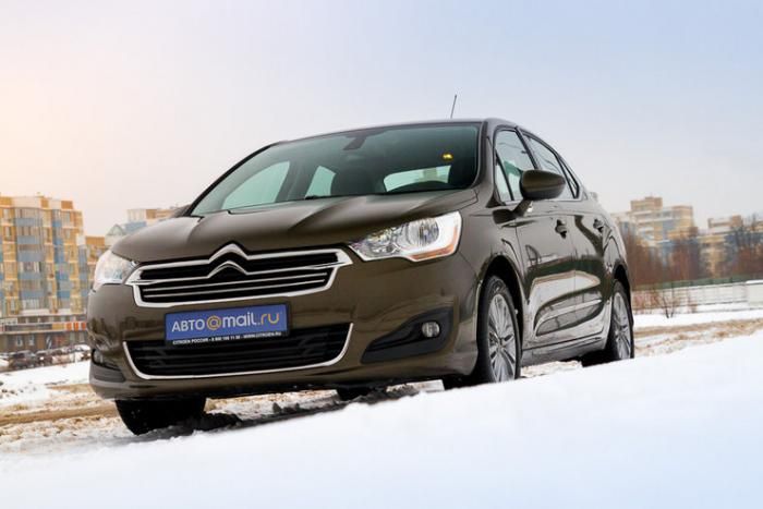 Citroen C4 - авто для зимы