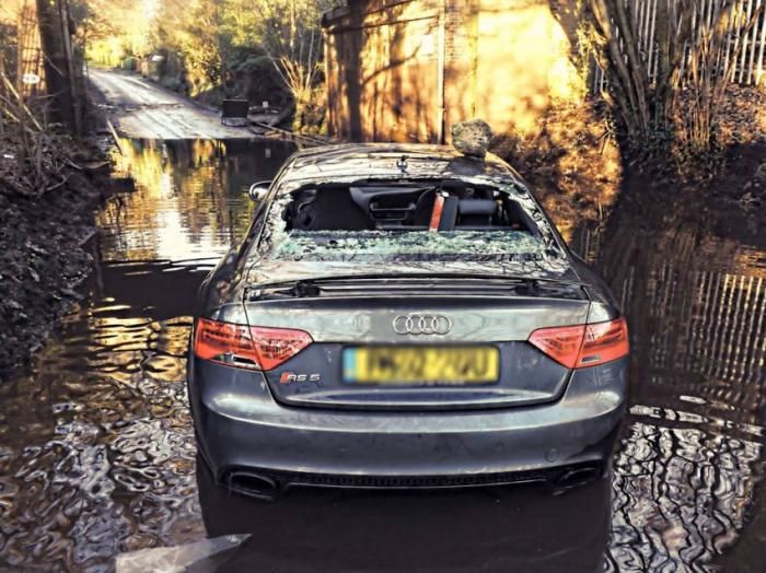 Заброшенный Audi RS5