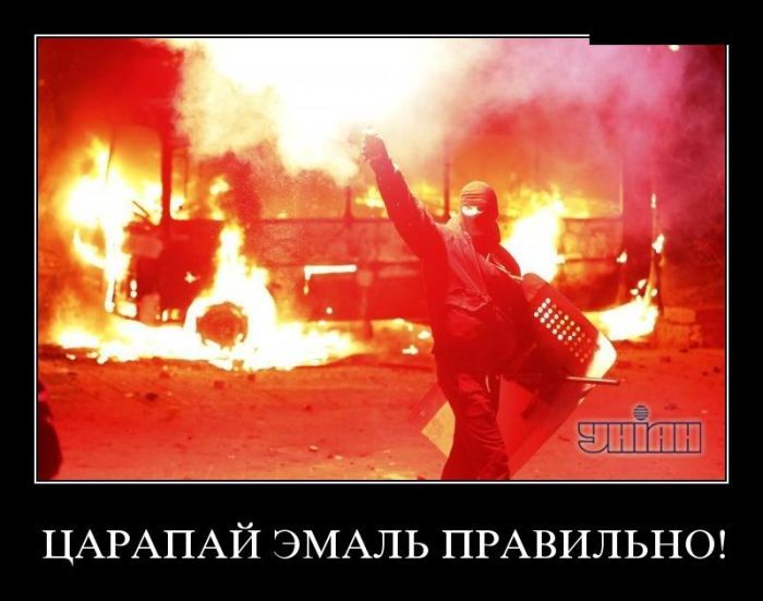 Свежие демотиваторы