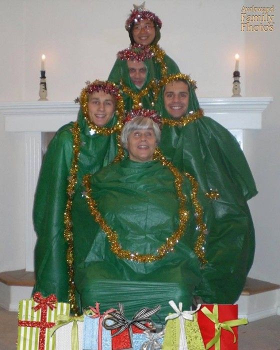 Странные и смешные семейные снимки