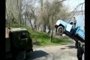 Перегруженные грузовики