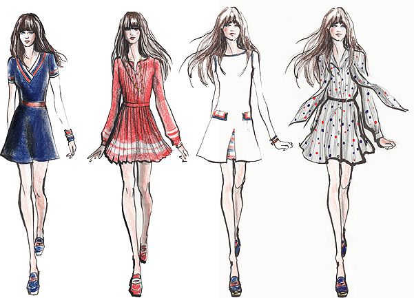 Зоуи Дешанель снимается для Tommy Hilfiger