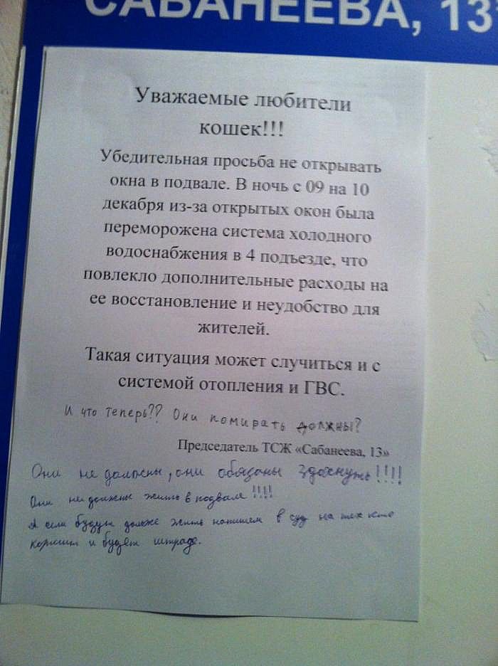 Подъездная жизнь