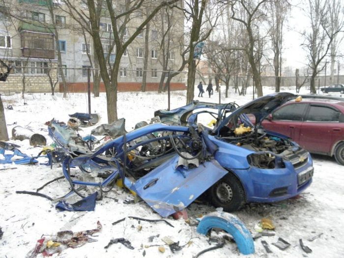 Взрыв метана в машине