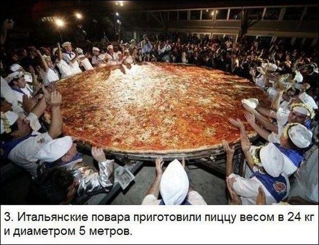 Самые большие блюда