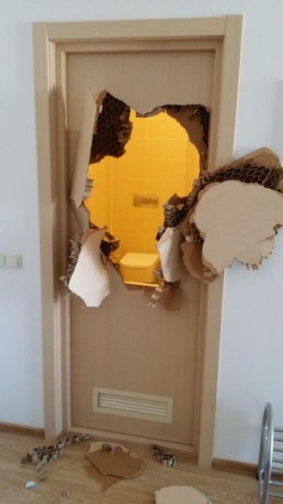 Олимпийский спортсмен застрял