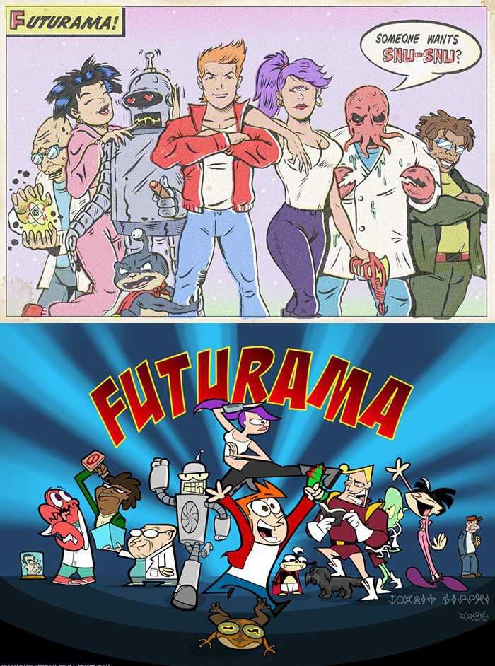 Какой мог бы еще быть мультсериал "Футурама"