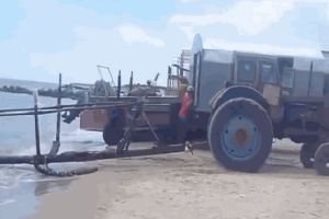 Что может русский тракторист