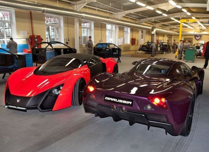 Производство суперкаров Marussia