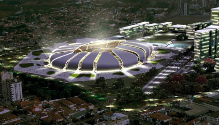Современный стадион Arena das Dunas