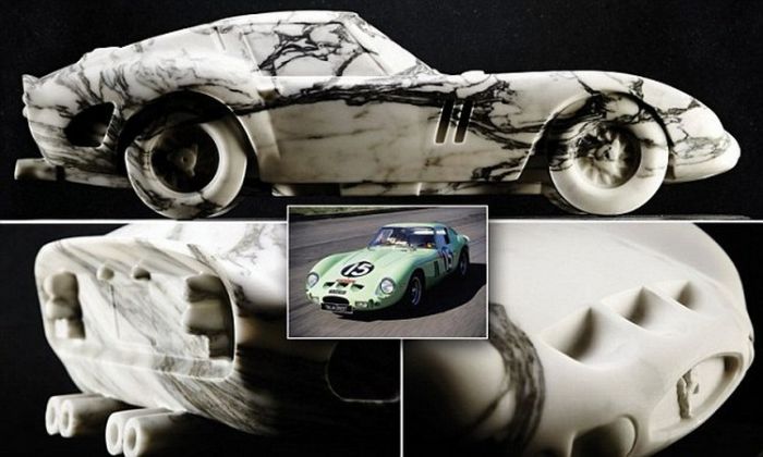 Ferrari 250 GTO из мрамора