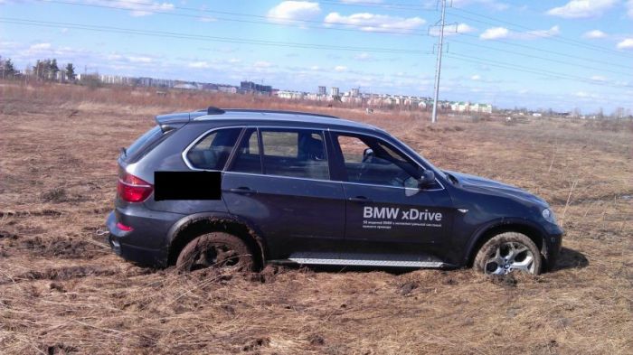 Любительский тест драйв джипа пошел не по плану