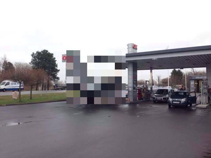 На автозаправке в Германии