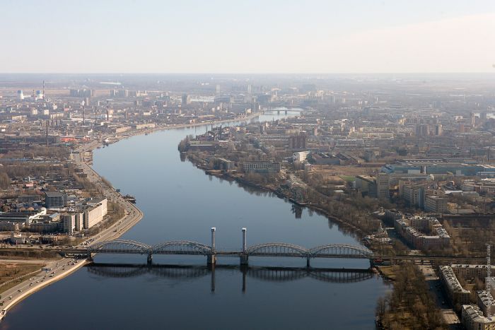 Санкт-Петербург с высоты птичьего полета