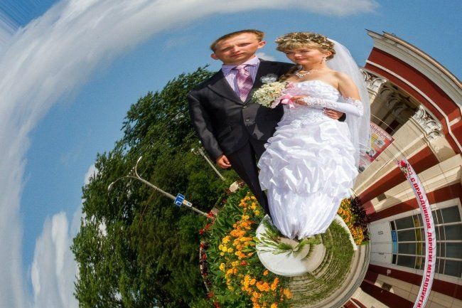 Неудачные свадебные снимки
