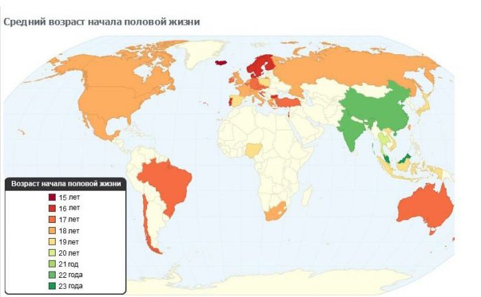 Факты о странах мира