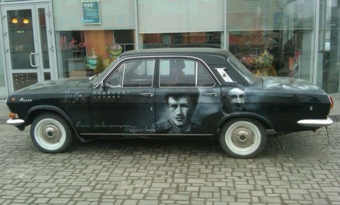 Подготовка авто ко Дню Победы