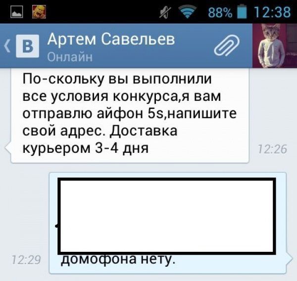 Аферисты из соц. сетей