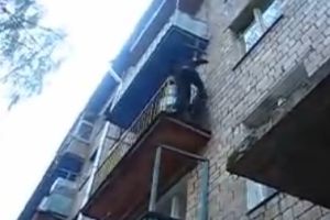 Русский паркурист