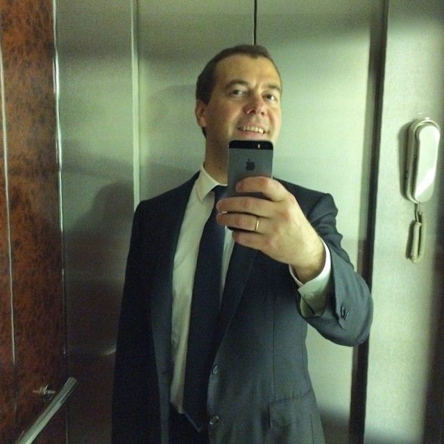 Прикольные фотожабы на Медведева