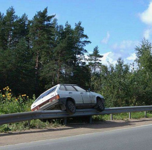 Курьезные аварии