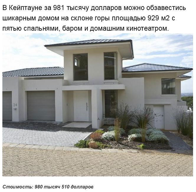 Недвижимость за 1 миллион долларов