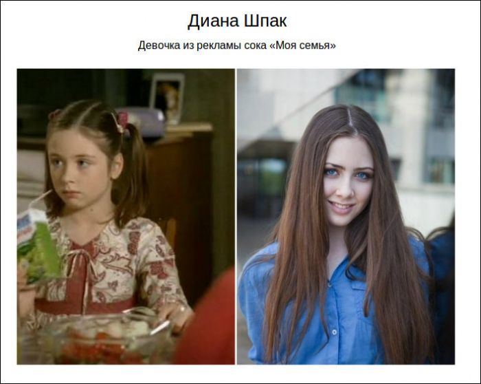 Дети актеров тогда и сейчас