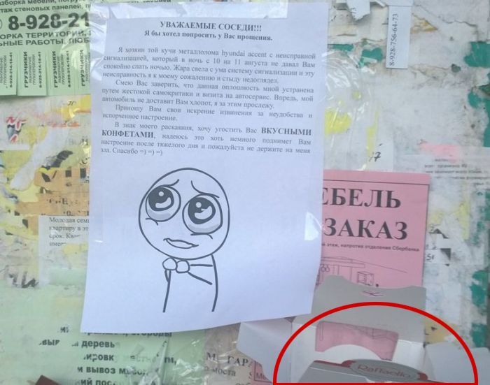 Автомобильная сигнализация работала всю ночь