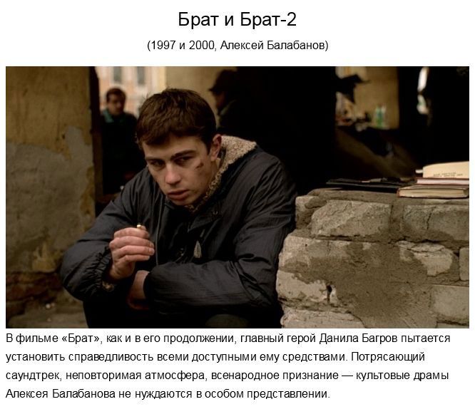 Лучшие российские фильмы