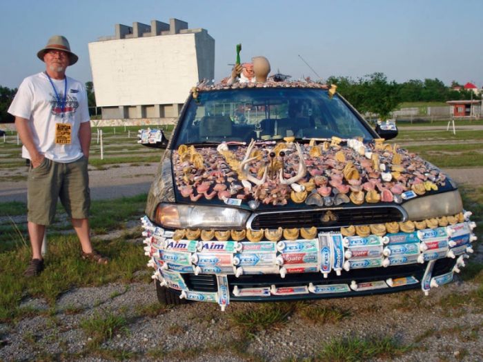 Удивительный автомобиль ChewBaru