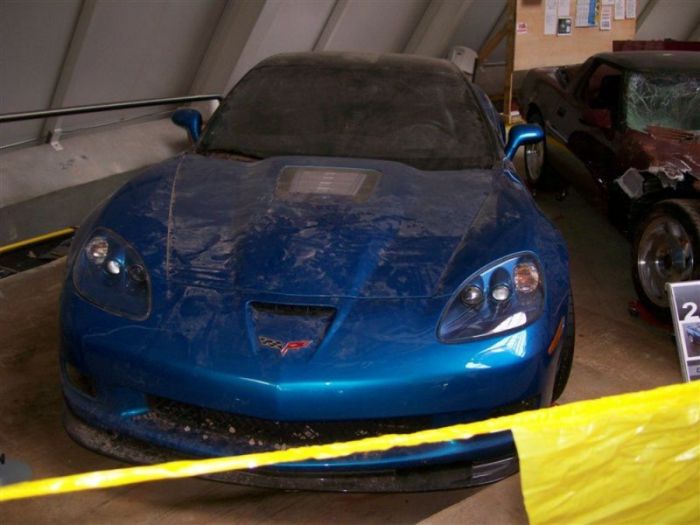 Спасенные раритетные Chevrolet Corvette