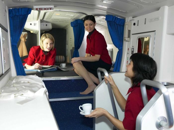Комнаты отдыха в Boeing
