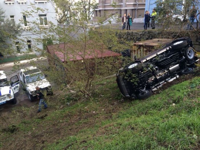 Девушка угробила Lexus
