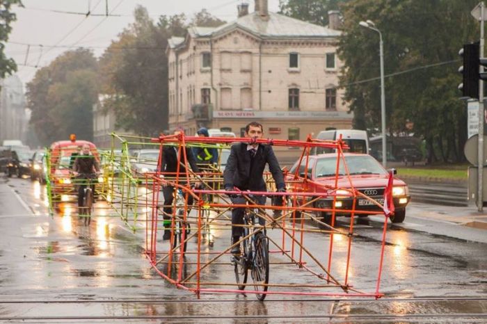 Акция велосипедистов