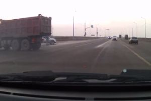 Ну очень везучий пешеход