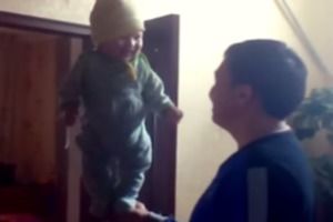 У малыша все хорошо с равновесием