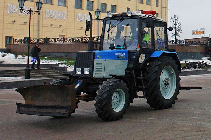 Прикольный полицейский транспорт