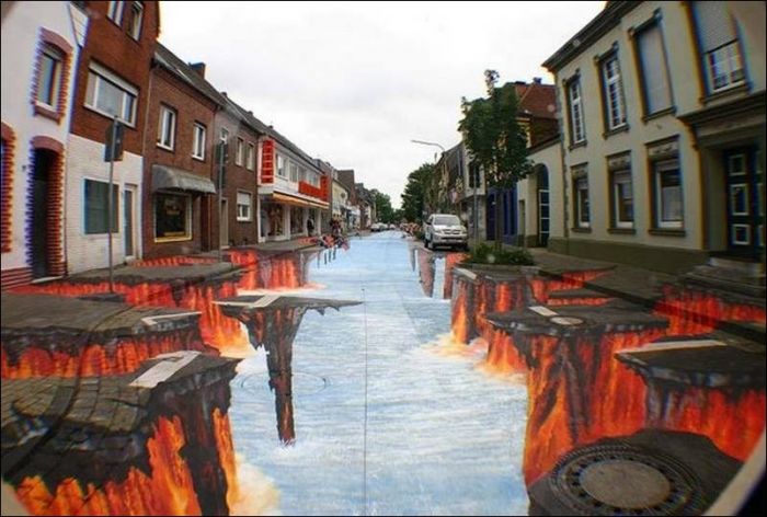 Удивительные 3D-рисунки