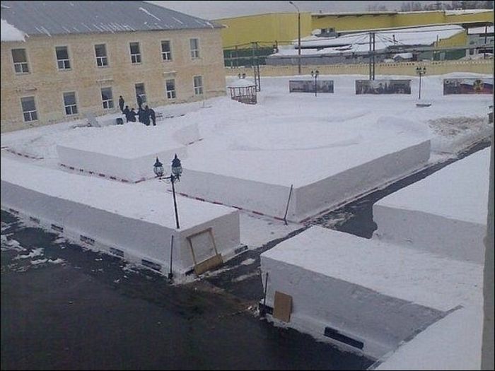 Оригинальное украшение воинских частей