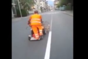 Как делают качественную разметку на нормальных дорогах