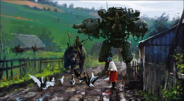 Необычные картины Якуба Розальски
